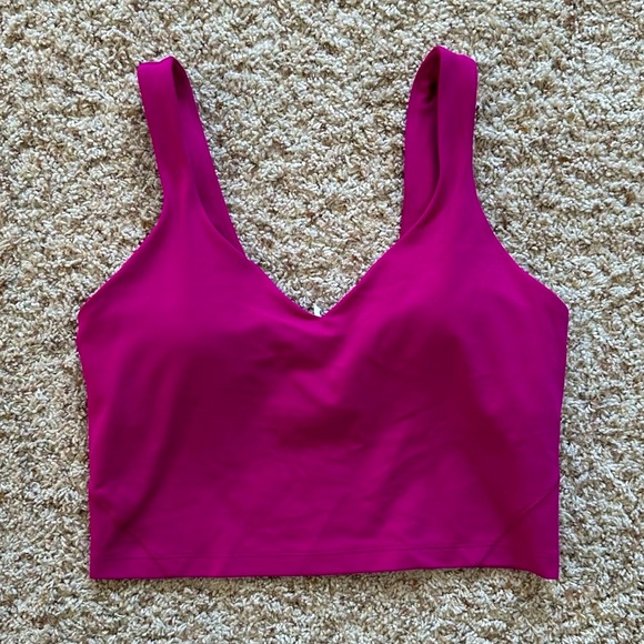 Lululemon Women’s Align Tank Top in Ripened Raspberry. Size 10. Like-New! - Picture 1 of 6
